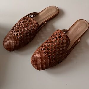 Pure Navy Women’s Woven Sandals/Slides size 10